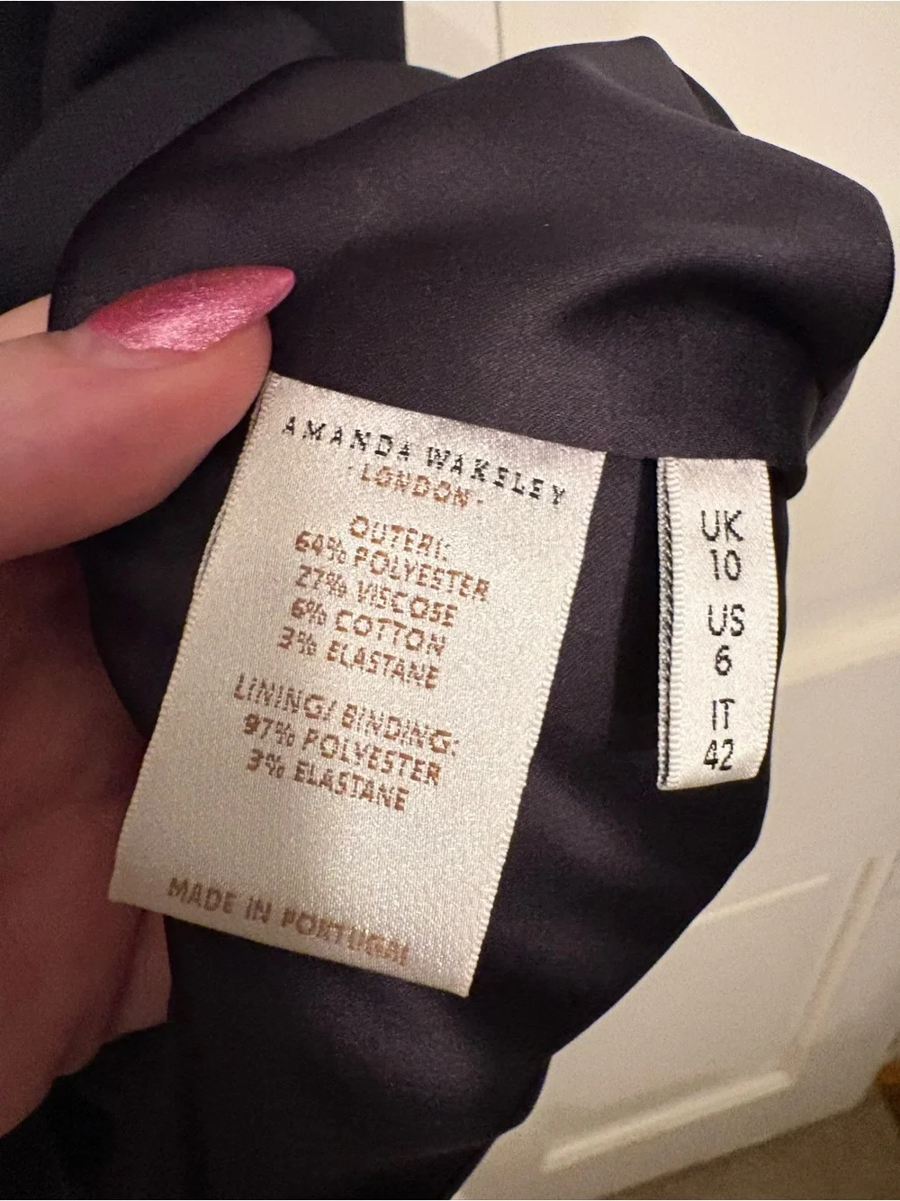 NWOT Amanda Wakeley ‘Springsteen’ Dress ASO Meghan Markle - Picture 9 of 14
